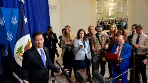 Rubio li NY'ê di Civîna Rojnamevanî de Xalên Sereke yên Siyaseta Amerîkayê Destnîşan Kirin