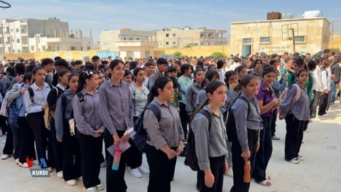 Sê Dibistanên Taybet ji bo Cara Yekê li Kobanîyê Dest bi Perwerdeyê Dikin