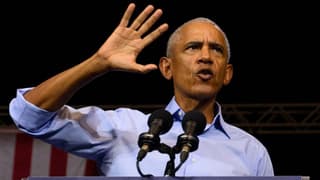 Obama attacks Trump as he campaigns for Democrats ahead of midterm elections