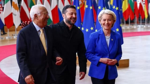 Zelensky rallies EU support as Trump says Ukraine leader 'more difficult to deal with than Putin'