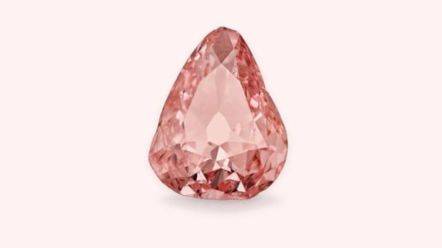 Rare pink diamond goes on display in France 100 years after amateur heist