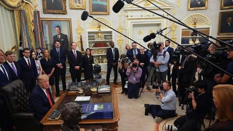 Trump says he is banning CNN and Politico from White House