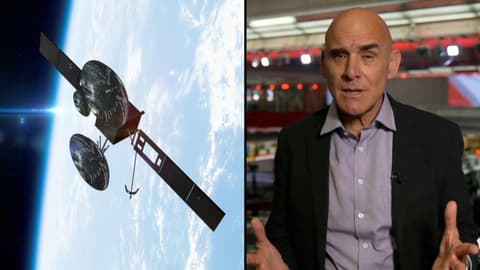 Warning of space arms race as US confirms weapons in Earth's orbit