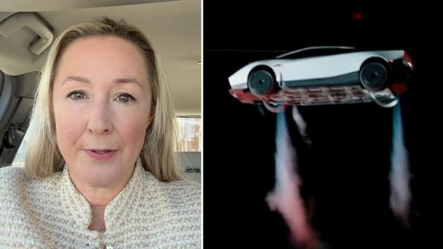 Watch: Did Tesla really just unveil a flying car?
