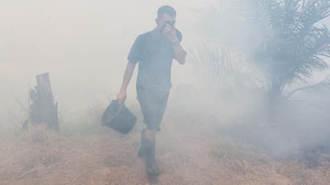 Watch: How toxic smog from wildfires is making Indonesians sick