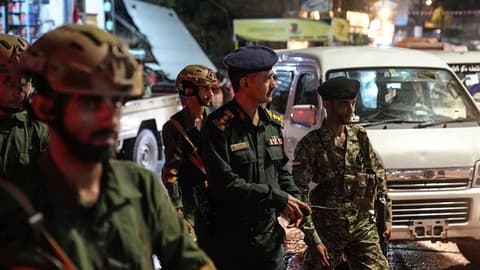 Houthi missile strike on Yemen camp kills 50 security recruits, local authorities say
