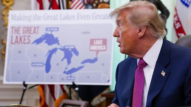 Trump pushes Apple to change 'Lake Ontario' to 'Lake America' on its maps