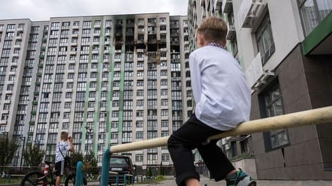Kyiv air raid alerts at record high as Russia launches round-the-clock strikes