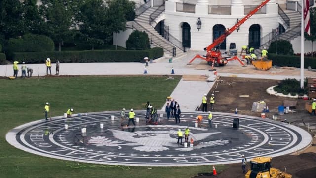 Another White House renovation? A look at Trump's new helipad