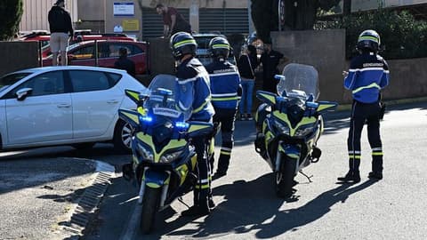 Pupil arrested after two teachers shot at French school