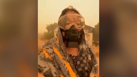 'Nowhere to escape' - Indonesians share footage of orange haze blanketing towns
