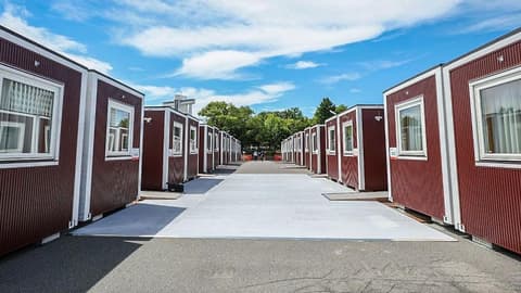 Athletes can't stretch their legs in container beds at Japan's Asian Games, official says