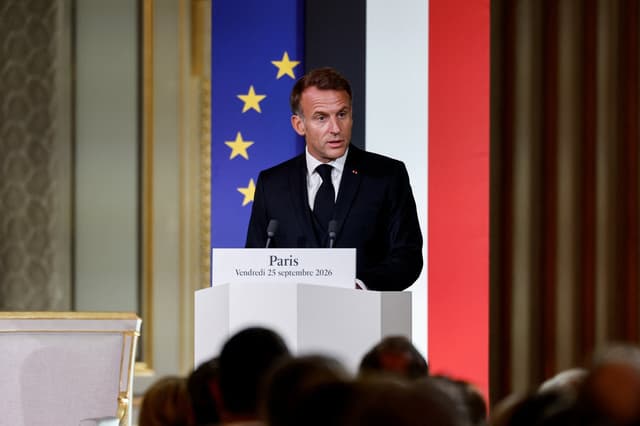 Macron denies US intel warned France of Russian drone attack