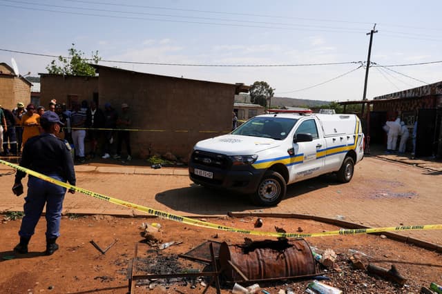 S. Africa launches manhunt after 27 killed in 2 mass shootings