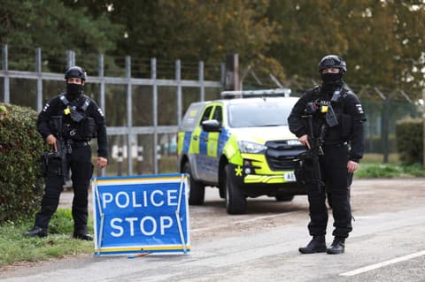 UK detain 5, probe Iran link to foiled attack near US-run air base