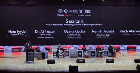 Palestine Day program in Türkiye sheds light on Gaza genocide