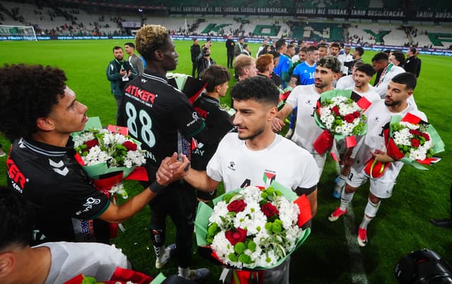 Football takes on deeper meaning as Konyaspor draw with Palestine