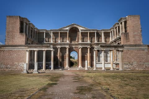 Türkiye launches aerial monitoring for ancient Sardis, Lydian tumuli