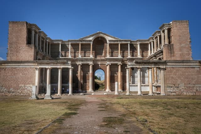 Türkiye launches aerial monitoring for ancient Sardis, Lydian tumuli