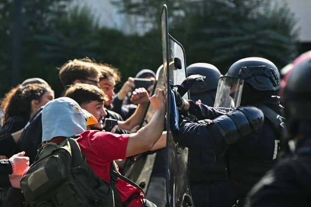 France closes 400 schools as education protests spiral into unrest