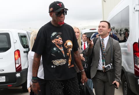 Dennis Rodman joins Trump as president seeks new Kim meeting