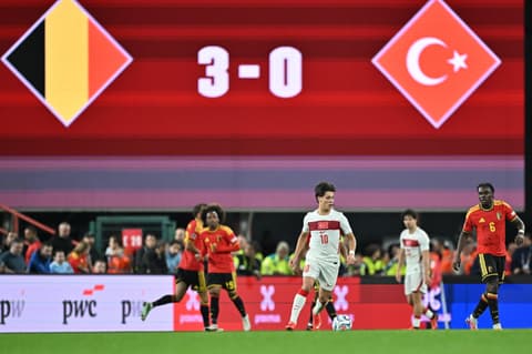 Türkiye fall 3-0 to Belgium for 3rd straight Nations League loss