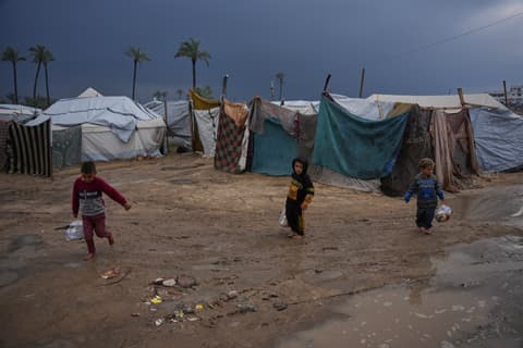 War-displaced Gazans fear another winter without shelter, aid