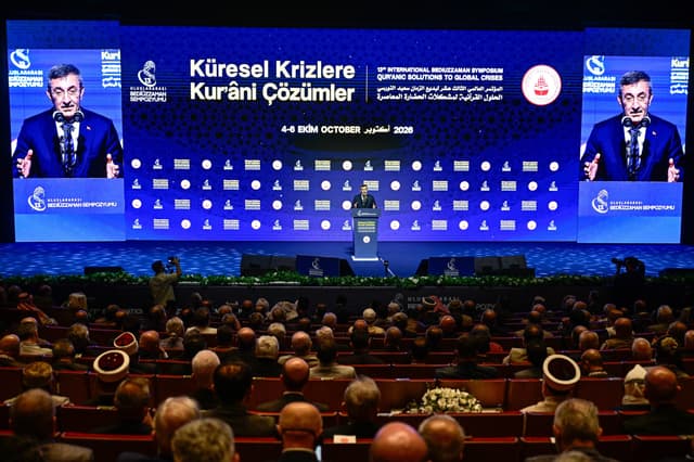VP delves into FETÖ, terror-free Türkiye at event on Said Nursi