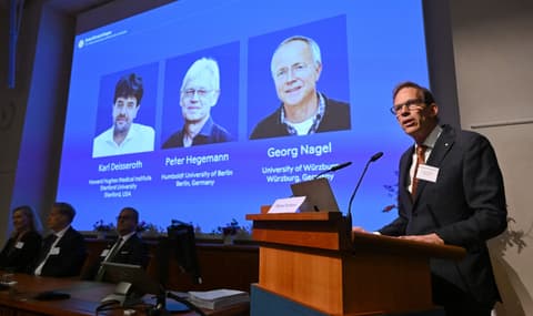 3 scientists win Nobel medicine prize for optogenetics research