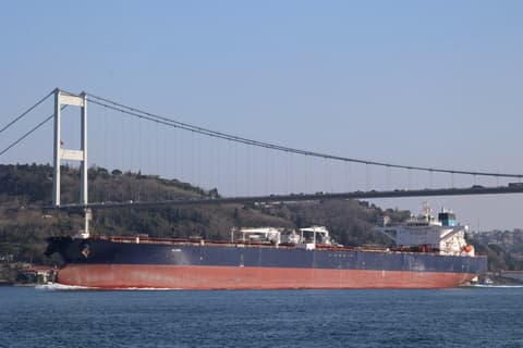 Russian drones hit Turkish-owned civilian ship in Black Sea, Zelenskyy says