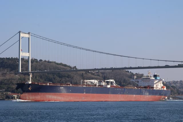 Russian drones hit Turkish-owned civilian ship in Black Sea, Zelenskyy says
