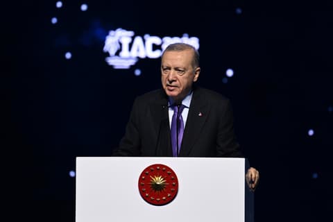 Erdoğan says space race cannot be competition between few countries