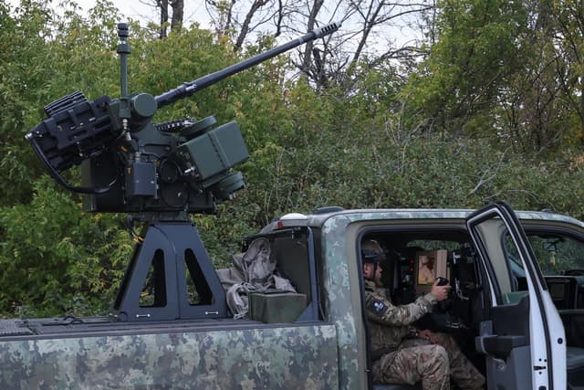 Ukraine using AI-enabled robot guns to counter Russian drones