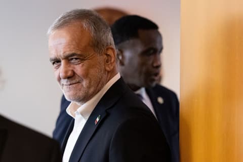 Iran's Pezeshkian says negotiations with US 'meaningless'