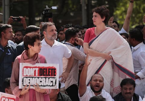 India opposition mounts protest after 130M deleted from voters list