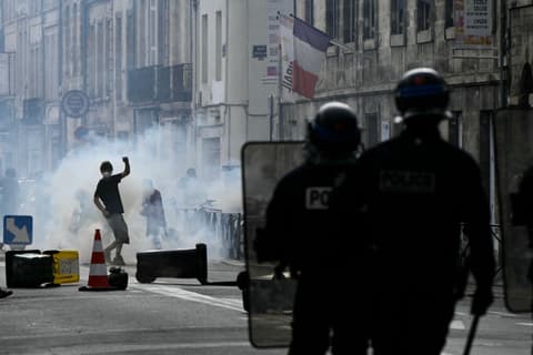 Trump claims France riots caused by 'mass migration'