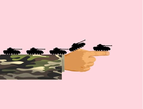 World war nobody is fighting directly
