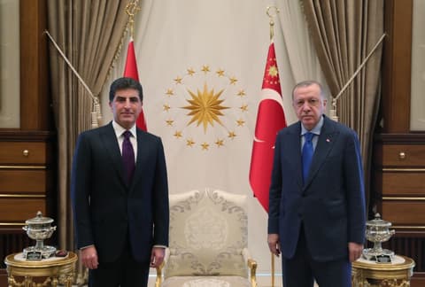 Barzani praises Erdoğan’s peace efforts, says he deserves Nobel