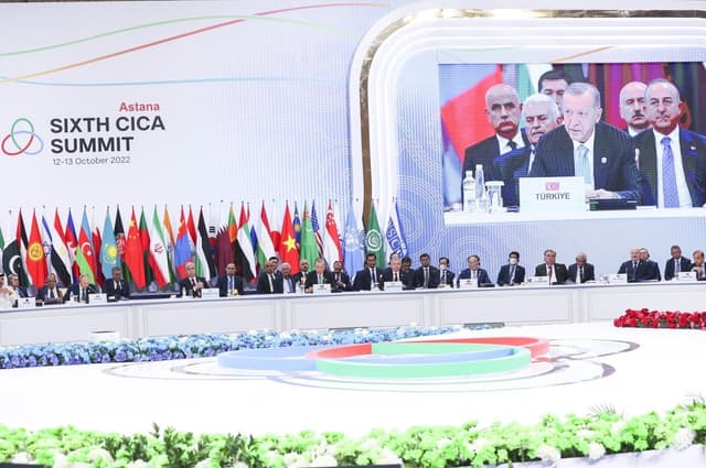 Turkish FM heads to Baku for Asian security, trade talks, Gaza diplomacy