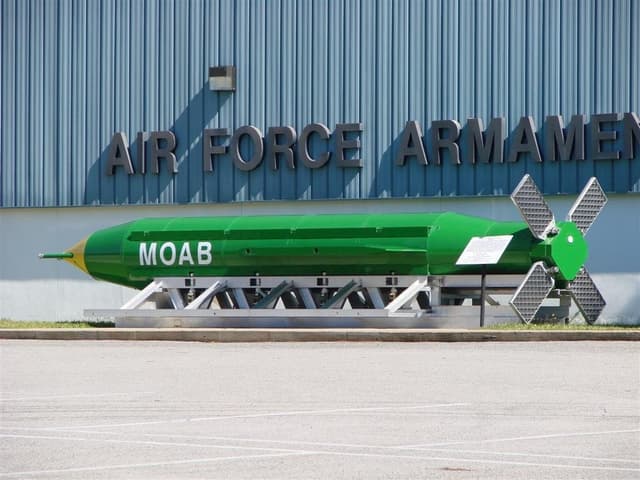US reportedly weighs dropping 'Mother of All Bombs' on Iran