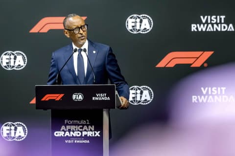 Rwanda goes full throttle on F1 as Kagame courts global spotlight