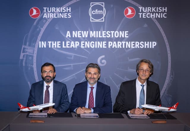 Turkish Airlines signs deal with CFM to buy over 300 LEAP-1B engines