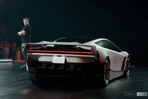 Tesla unveils 'flying' car, but don't expect to drive it anytime soon