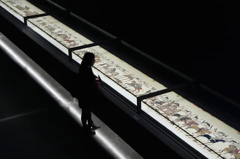 Bayeux Tapestry to rest on inclined table for better preservation