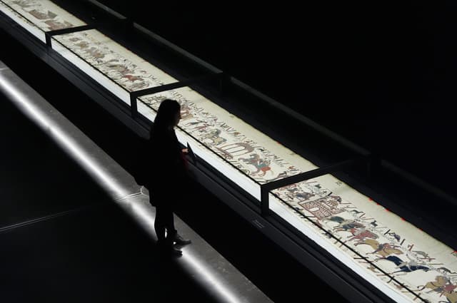 Bayeux Tapestry to rest on inclined table for better preservation