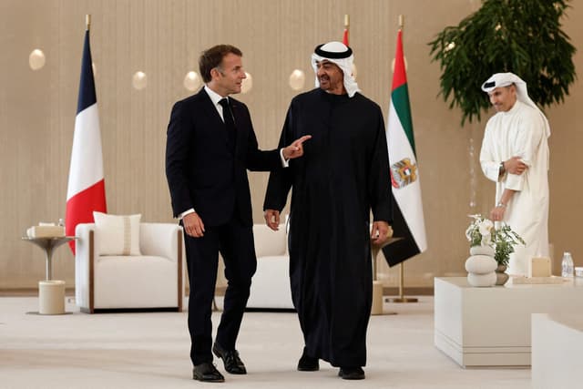 France secures more diesel supplies from Gulf during Macron's tour