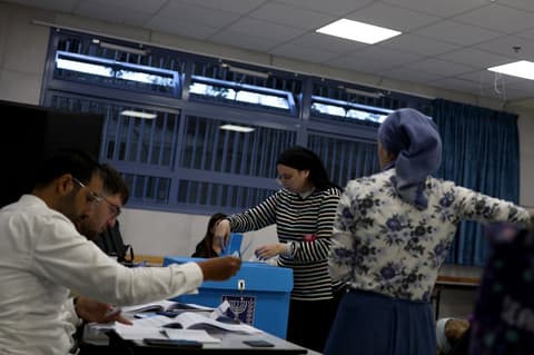 Highest half-day voter turnout on record marks key Israel election