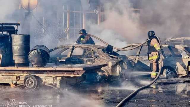 قتلى وعشرات الجرحى في هجوم روسي على أوكرانيا