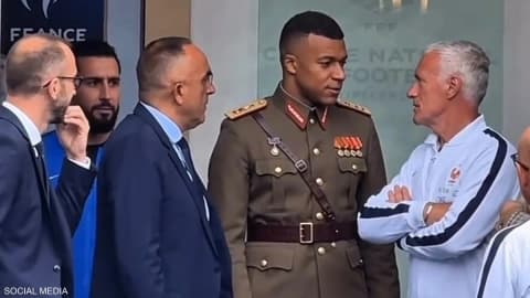 مبابي يرفض صور "الديكتاتور".. ويقول إن المقارنة تزعجه