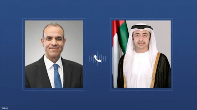 عبدالله بن زايد وبدر عبد العاطي يبحثان التطورات الإقليمية
